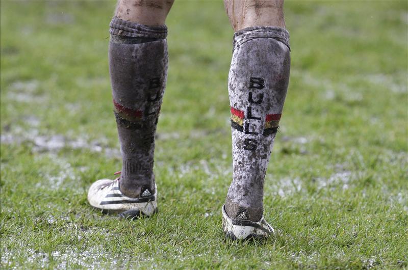 Rugby e fango (ph. Craig Brough/Action Images)