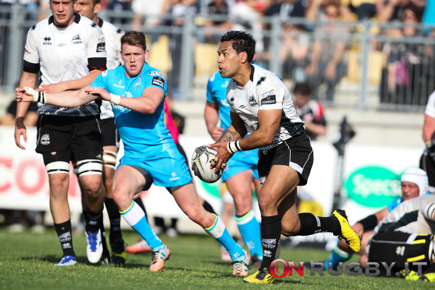 zebre rugby ulster