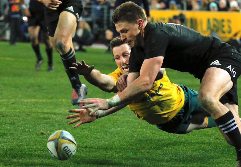 rugby championship australia nuova zelanda all blacks barrett foley