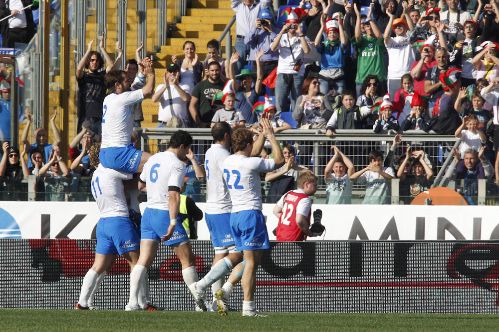 Gli Azzurri e i loro tifosi