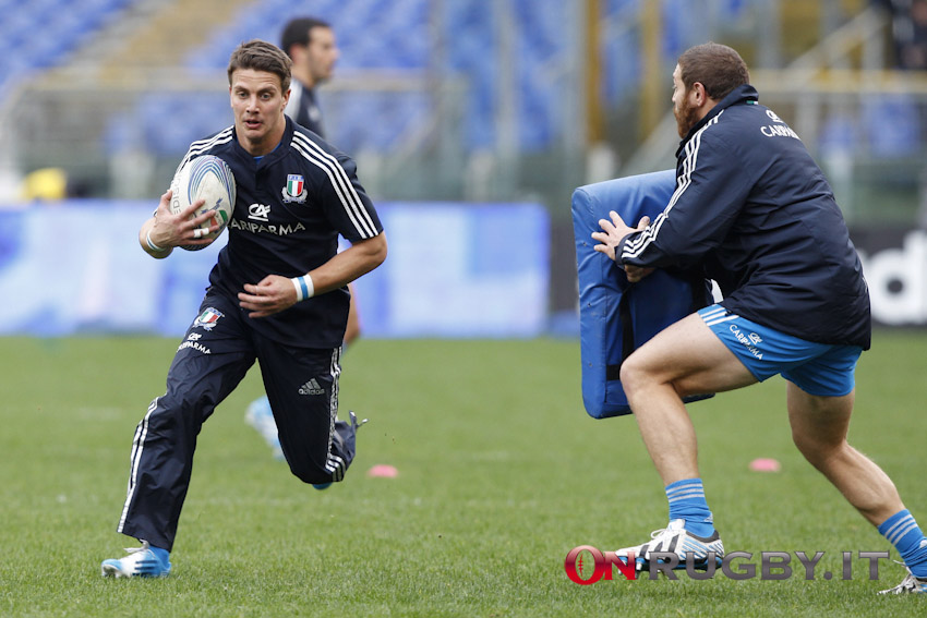 Azzurri in allenamento