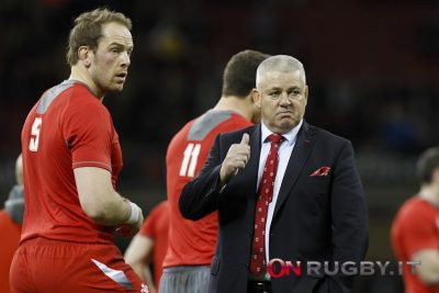 Warren Gatland e Alun Wyn Jones
