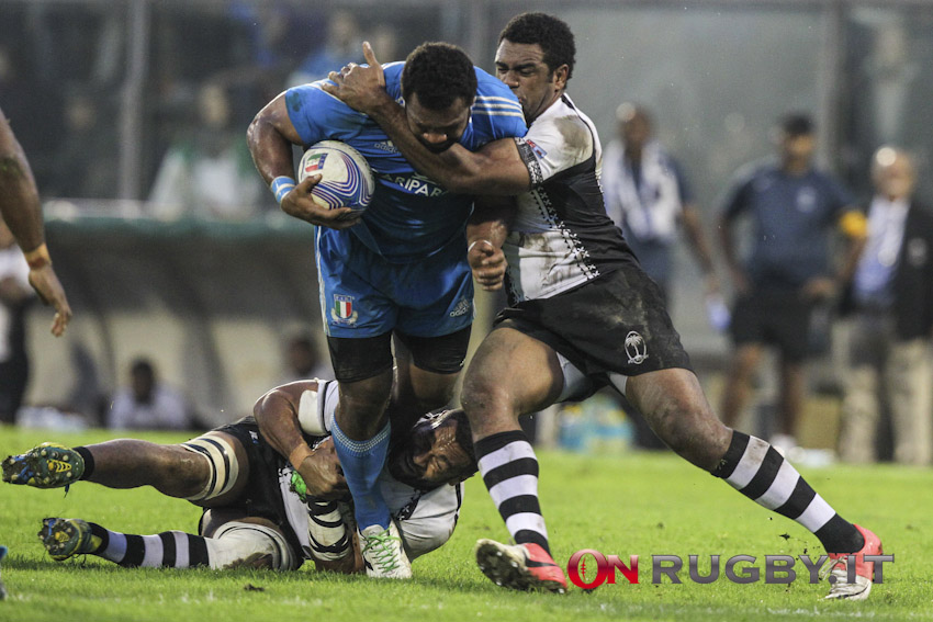 Vosawai in azione contro le Fiji