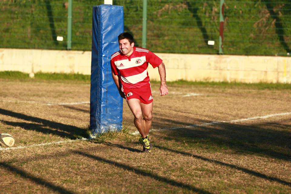 Amatori Ct vs Reggio Calabria Rugby meta Di Paola