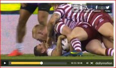 Video, Rugby a 13: placcaggio e bacio… sulla bocca item-thumbnail