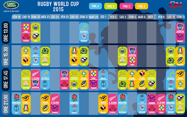 calendario RWC2015