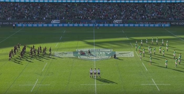 haka all blacks irlanda