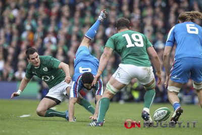 italia irlanda tito tebaldi rugby