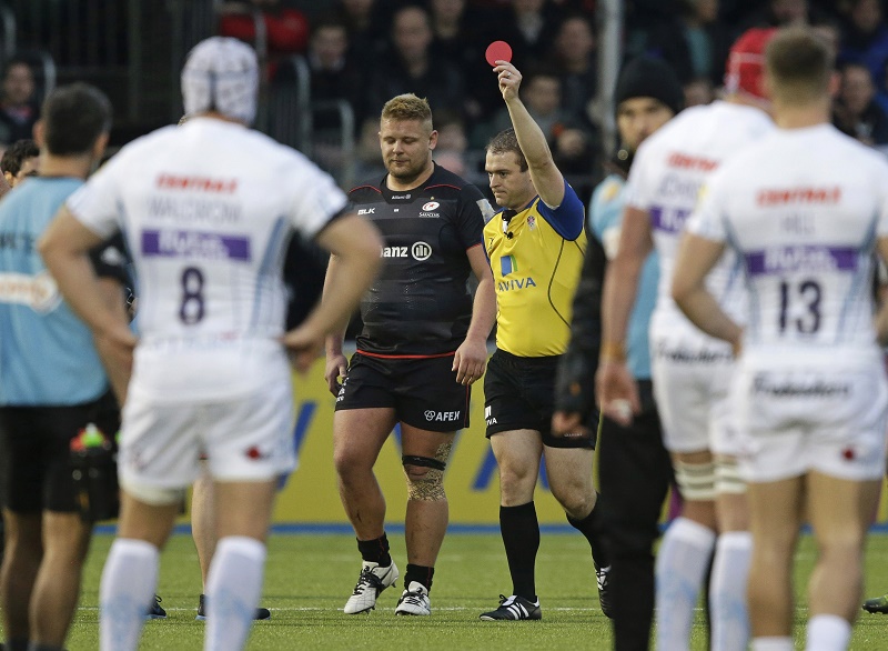 Ritorna il cartellino rosso da 20 minuti: sarà usato nel Rugby Championship