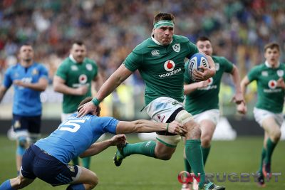 Sei Nazioni: CJ Stander sabato ha giocato la sua ultima partita nel Torneo ph. Sebastiano Pessina