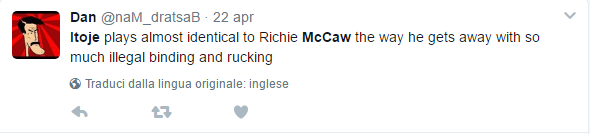 itoje mccaw   Cerca su Twitter
