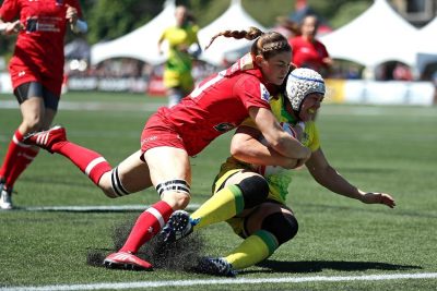 Canada e Australia si sfidano a Clermont Ferrand per conquistare il secondo posto delle Women's Sevens World Series 2016-2017