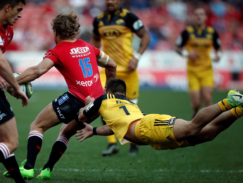 Lions Hurricanes super rugby