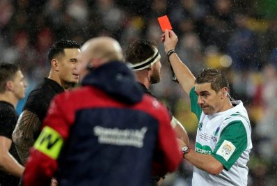 sonny bill williams rosso rugby regolamento