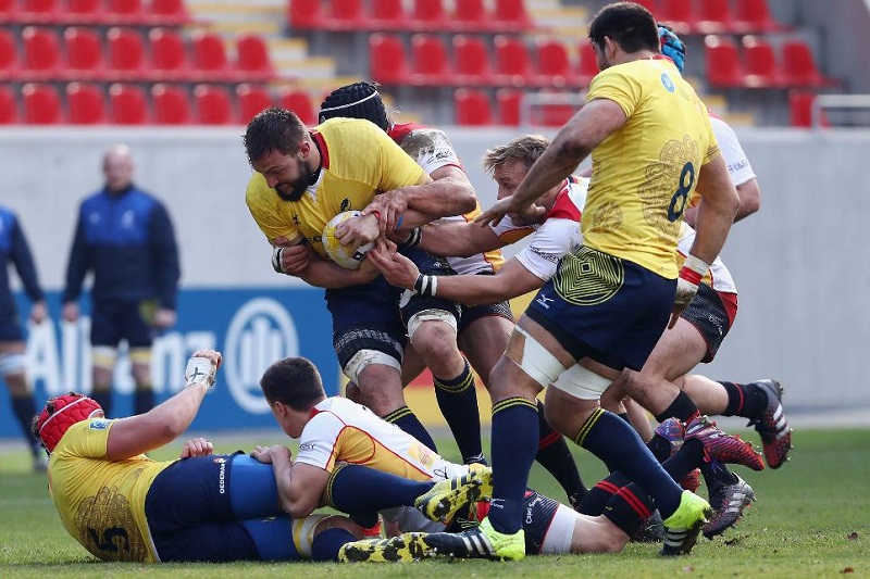 romania rugby test match