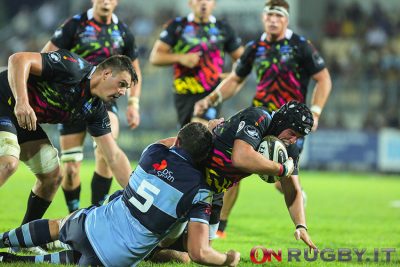 Zebre: Olivieri Fabiani in azione ph. Massimiliano Carnabuci