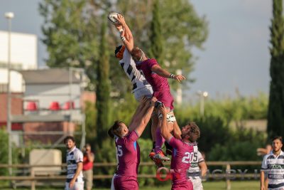 Top10: nei recuperi dello scorso sabato le Fiamme Oro hanno perso il match contro il Petrarca Padova (ph. Luigi Mariani)