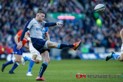 Sei Nazioni: lo scozzese Finn Russel è stato squalificato tre settimane dopo il cartellino rosso ricevuto nella sfida con la Francia Ph. Sebastiano Pessina