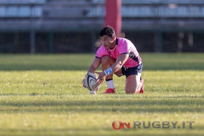 rugby top 12 - lazio vs mogliano - ceballos