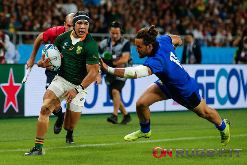 Video: le magie di Cheslin Kolbe nell'ultima Rugby World Cup