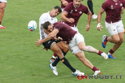 Autumn Nations Cup: il XV della Georgia che sfida le Fiji ph. Sebastiano Pessina