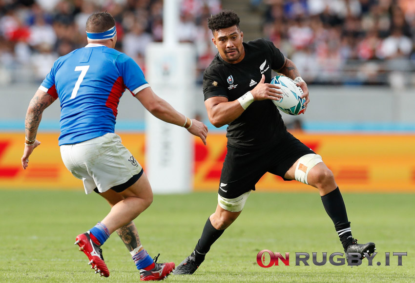 Le formazioni di All Blacks-Fiji, la partita ufficiale numero 600 dei neozelandesi ph. Sebastiano Pessina Ardie savea