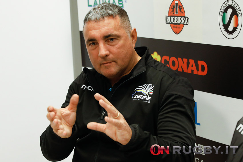 Michael Bradley sarà l'allenatore delle Zebre fino al 2022 ph. Sebastiano Pessina