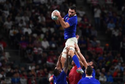 Charles Ollivon sarà il capitano dei Barbarians contro l'Inghilterra Photo by GABRIEL BOUYS / AFP