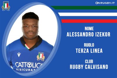 Alessandro Izekor-rugby-nazionale under 20