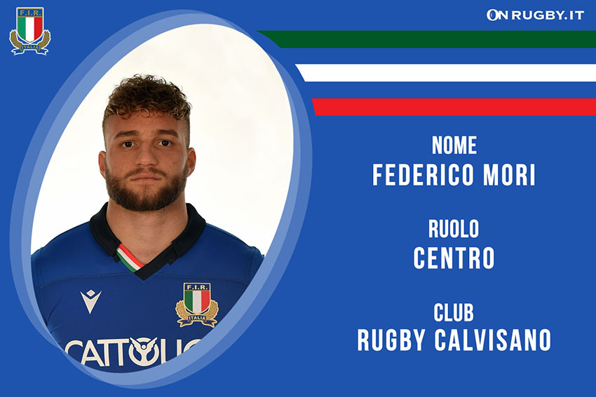 Federico Mori-rugby-nazionale under 20