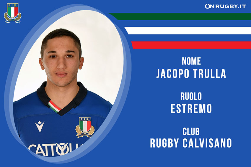 Jacopo Trulla-rugby-nazionale under 20