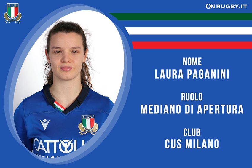 Laura Paganini-Rugby-Nazionale Femminile
