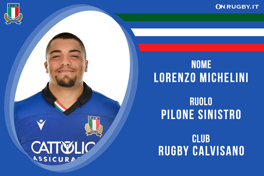 Lorenzo Michelini-rugby-nazionale under 20