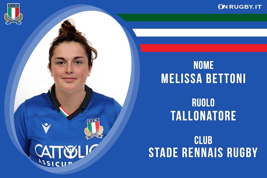 Melissa Bettoni-Rugby-Nazionale Femminile