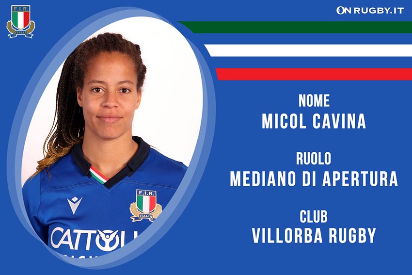 Micol Cavina-Rugby-Nazionale Femminile
