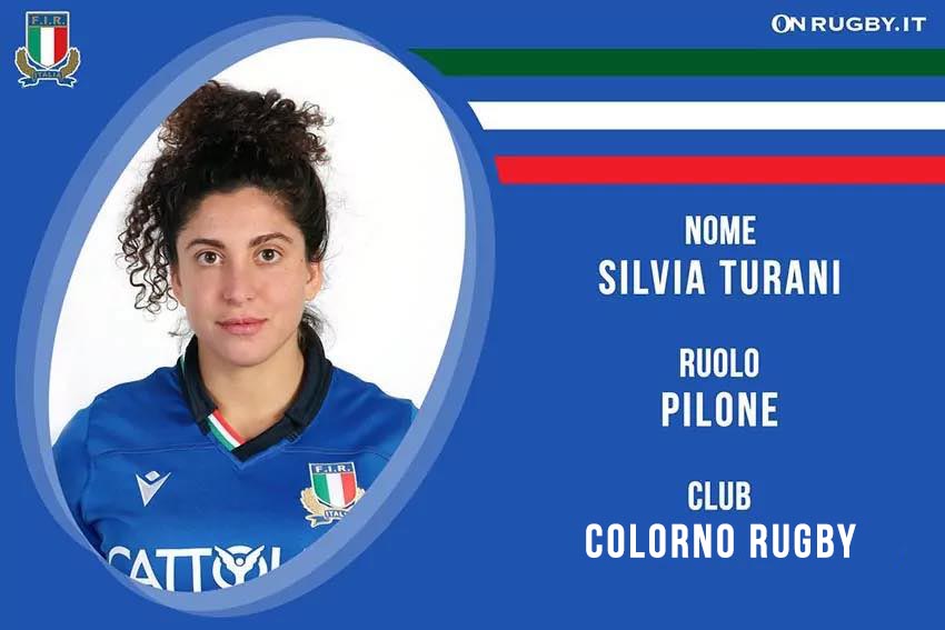 Silvia Turani Nazionale Italiana Rugby Femminile