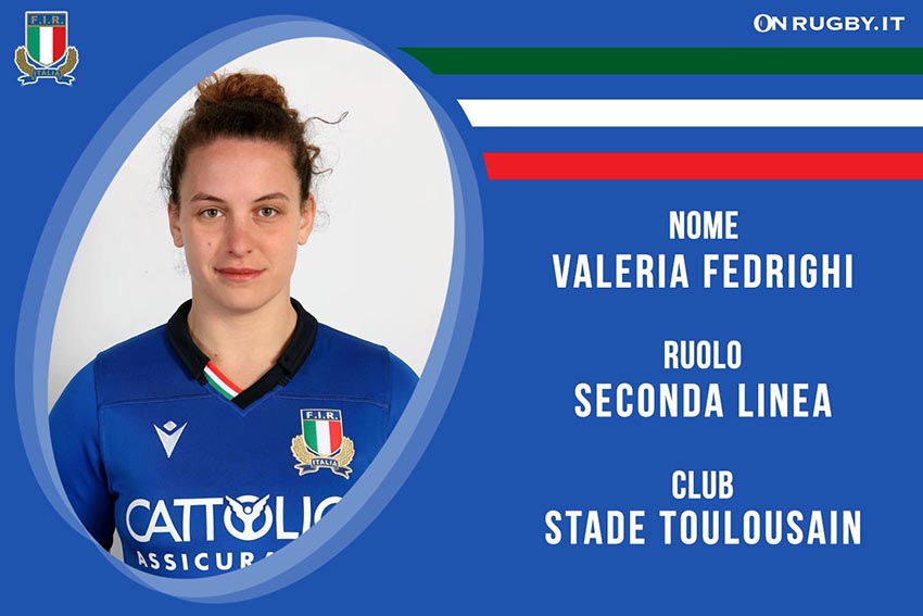 Valeria Fedrighi-Rugby-Nazionale Femminile