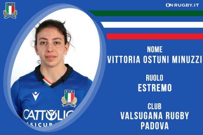 Vittoria Ostuni Minuzzi-Rugby-Nazionale Femminile ok