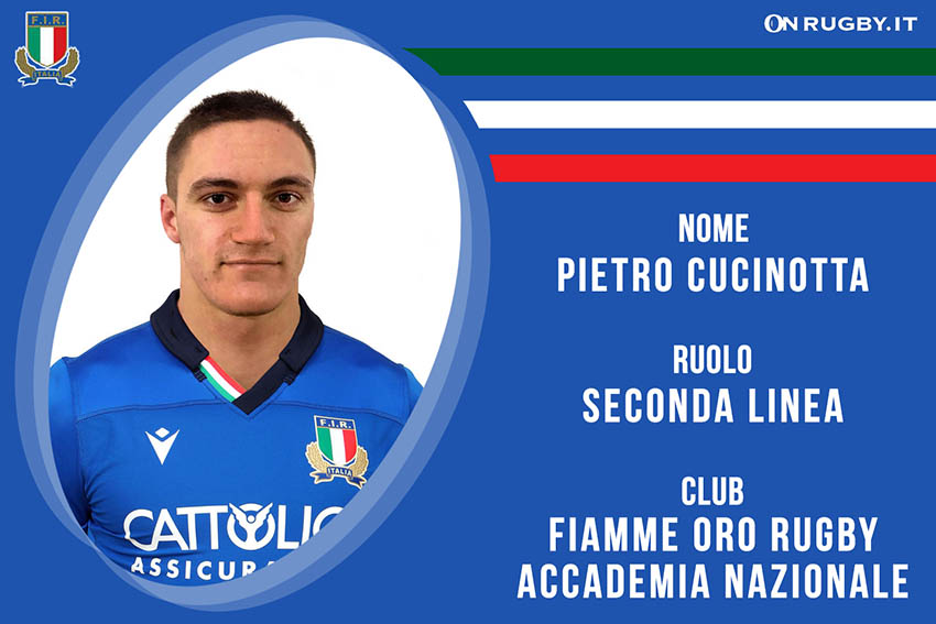 Pietro Cucinotta-rugby-nazionale under 20
