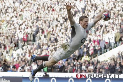 Chris Ashton ha segnato 20 mete con la maglia dell'Inghilterra - Ph. S pessina
