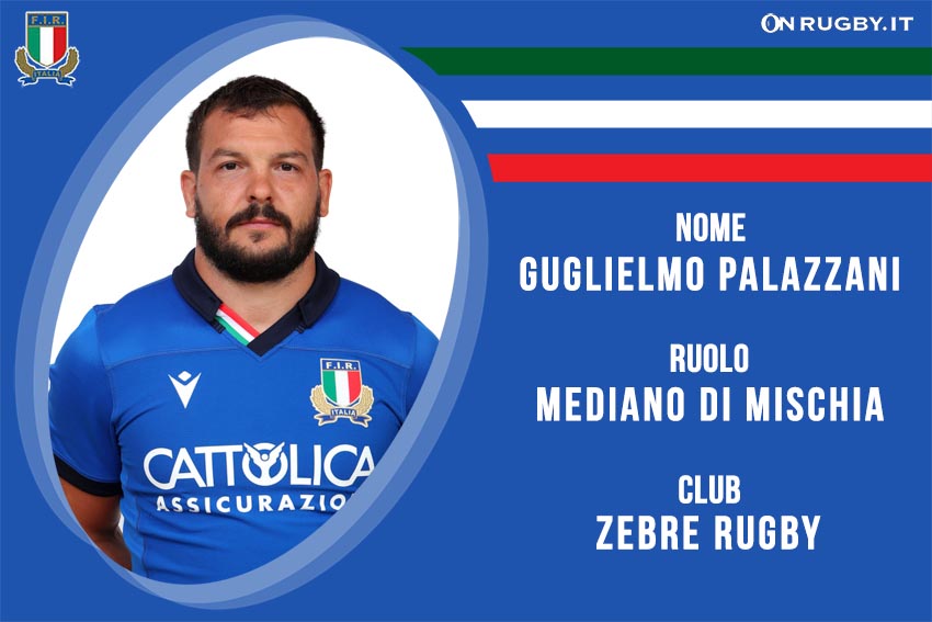 Guglielmo Palazzani nazionale italiana rugby - Italrugby