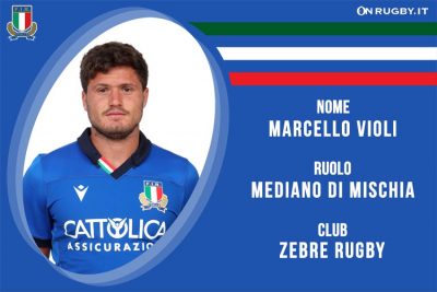 marcello violi nazionale italiana rugby - Italrugby