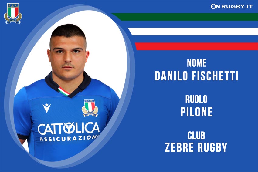 Danilo Fischetti nazionale italiana rugby - Italrugby