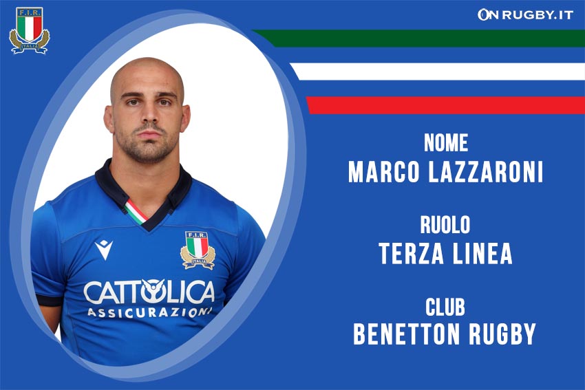 Marco Lazzaroni copia nazionale italiana rugby - Italrugby