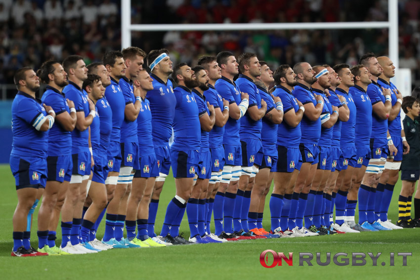 nazionale italiana alla rugby wolrd cup 2019