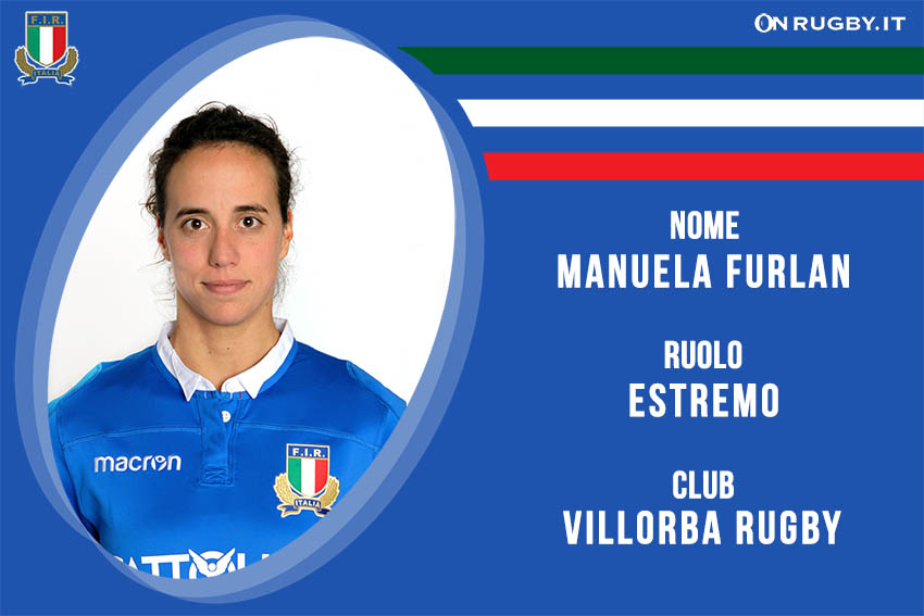 Manuela Furlan capitano Nazionale Italiana Rugby Femminile- Italrugby