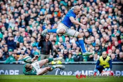 Sei Nazioni: Sergio Parisse è il numero 8 più anziano ad aver giocato nel Torneo - ph. S. Pessina