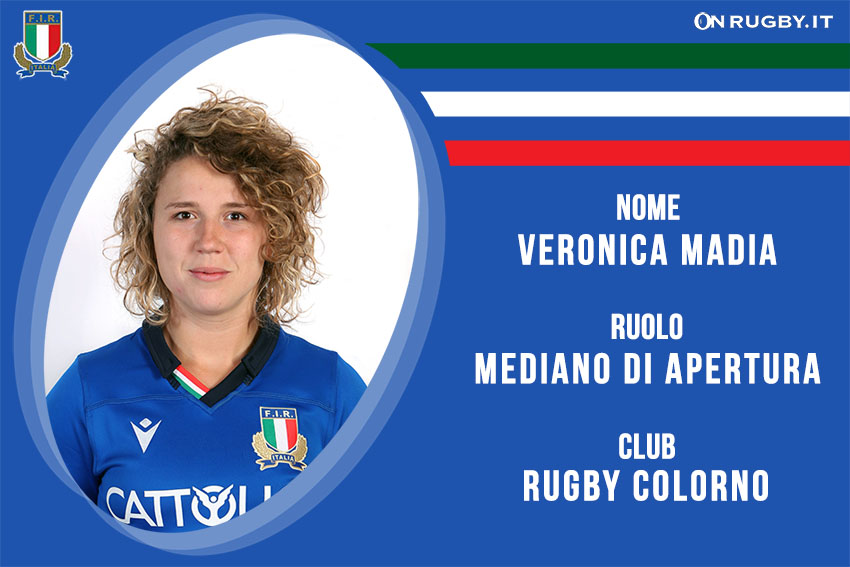 Veronica Madia Nazionale Italiana Rugby Femminile- Italrugby