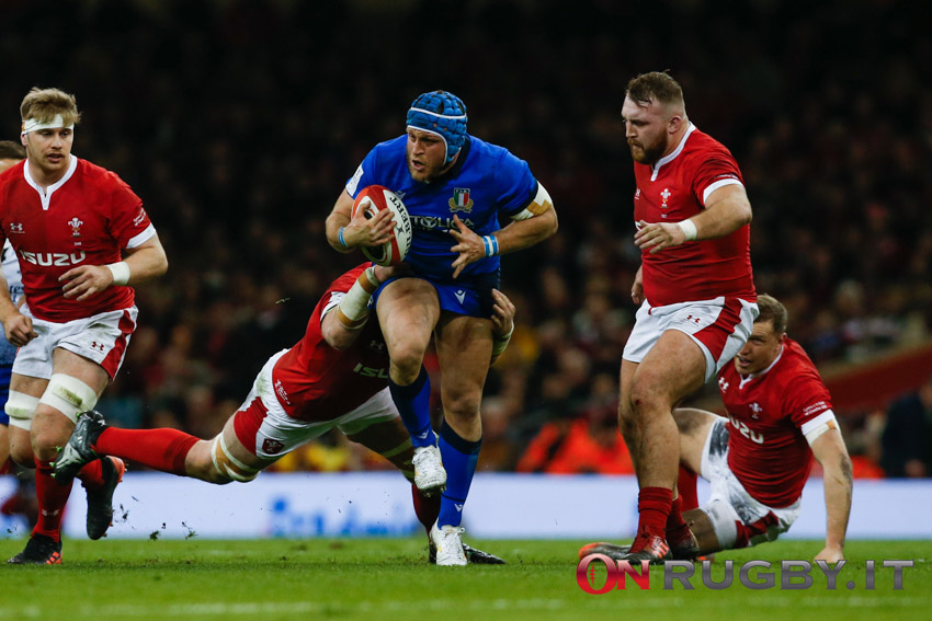 Luca Bigi capitano nazioanle italiana rugby