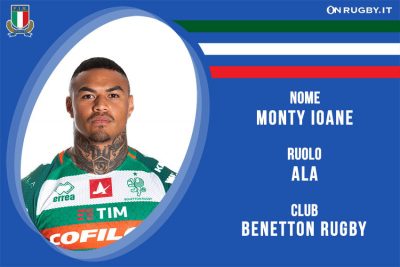 Monty Ioane-Nazionale italiana Rugby